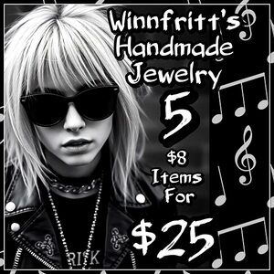 5 $8 Items For $25💫Lower Shipping Now! Winnfritt’s Handmade Jewelry💫